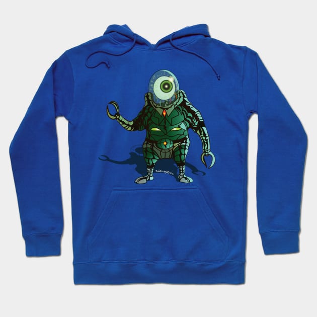 Eyebot Hoodie by RickLucey